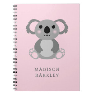 Koala Bear Kid's Niedliche Notizblock