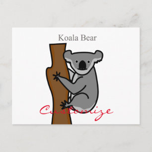 Koala Bear Kletterbaum Thunder_Cove Postkarte