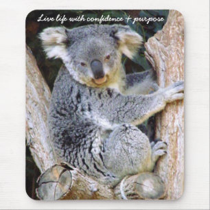 Koala Bear Liebe_ Mousepad