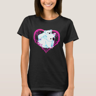 Koala Bear Mama und Baby im Herzen für Valentines T-Shirt