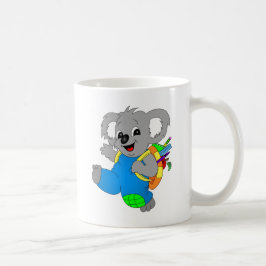 Koala Bear mit Rucksack Kaffeetasse