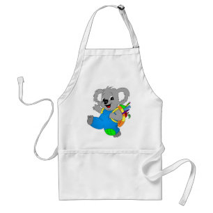 Koala Bear mit Rucksack Schürze