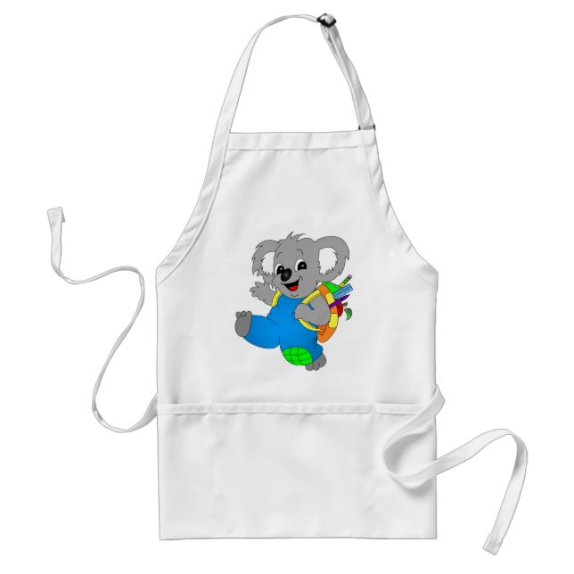 Koala Bear mit Rucksack Schürze (Vorne)