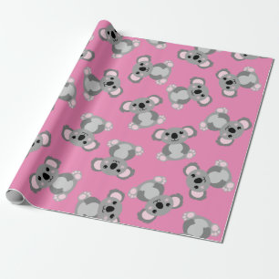 Koala Bear Niedlich Kid Birthday Party Geschenkpapier