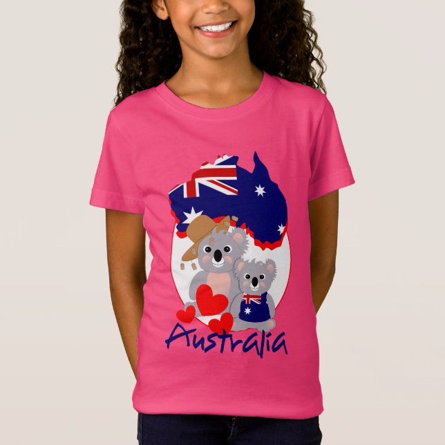 Koala Bear Niedlich T-Shirt (Vorderseite)