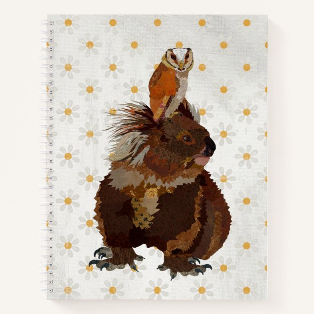 KOALA BEAR & OWL NOTIZBUCH (Vorderseite)