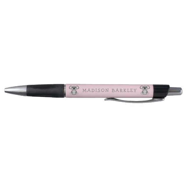 Koala Bear Pens mit Namen Kugelschreiber (Unterseite)