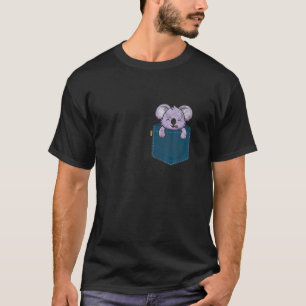 Koala Bear Pocket Australien Kawaii Dist T-Shirt