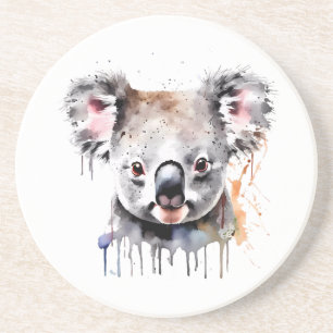 Koala Bear Portrait Getränkeuntersetzer