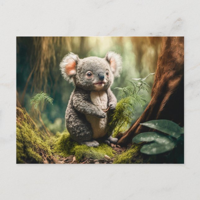 Koala Bear Postkarte (Vorderseite)