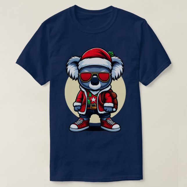 Koala bear Xmas T-Shirt (Design vorne)