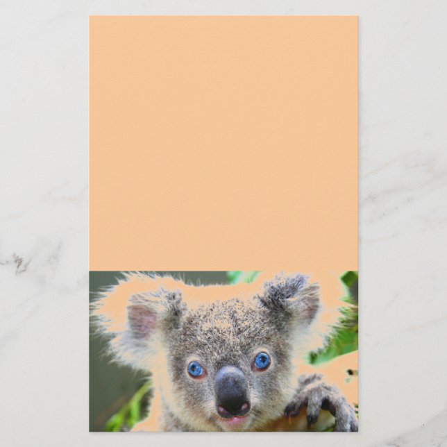 Koala Bears Briefpapier (Vorderseite)