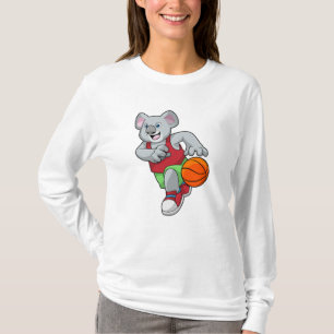 Koala bei Basketball Sports T-Shirt