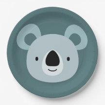 Koala Birthday Kids Room Wall Art Paper Teller