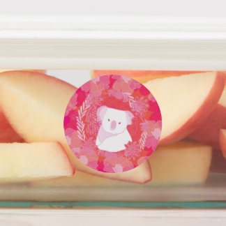 Koala Blume des Lebens Etiketten