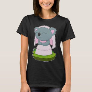 Koala Brautschleier Hochzeit T-Shirt