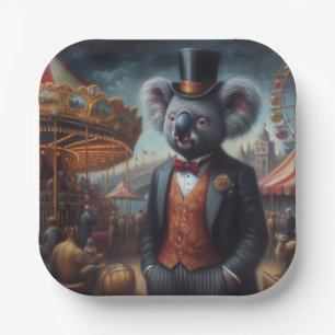 Koala Carnival Pappteller