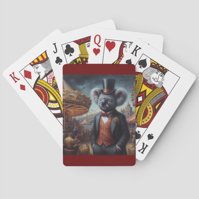 Koala Carnival Spielkarten (Rückseite)
