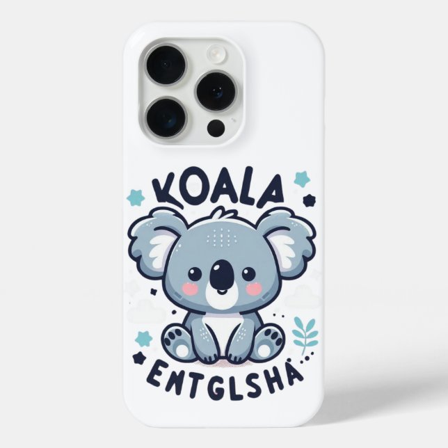 Koala Charm Case-Mate iPhone Hülle (Rückseite)