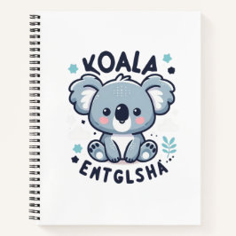 Koala Charm Notizbuch