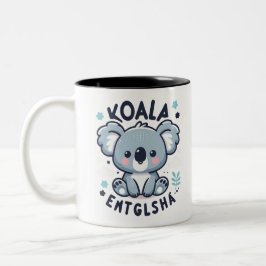 Koala Charm Zweifarbige Tasse
