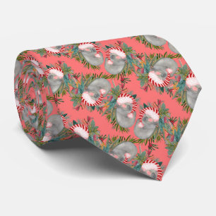 Koala Christmas Pink Krawatte
