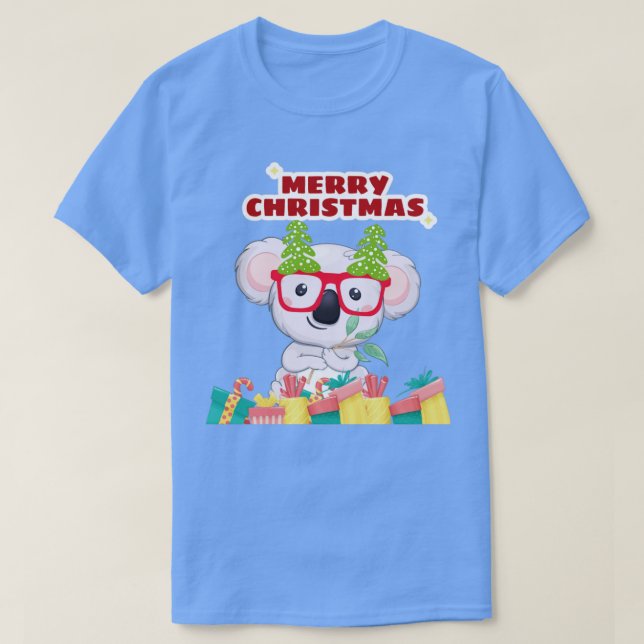 Koala Christmas T-Shirt (Design vorne)