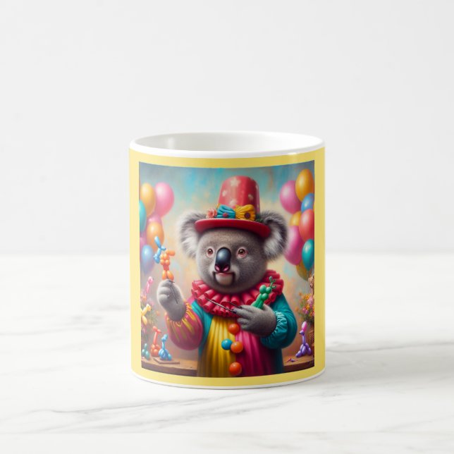 Koala Clown Kaffeetasse (Mittel)