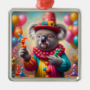 Koala Clown Ornament Aus Metall