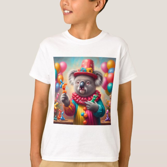 Koala Clown T-Shirt (Vorderseite)