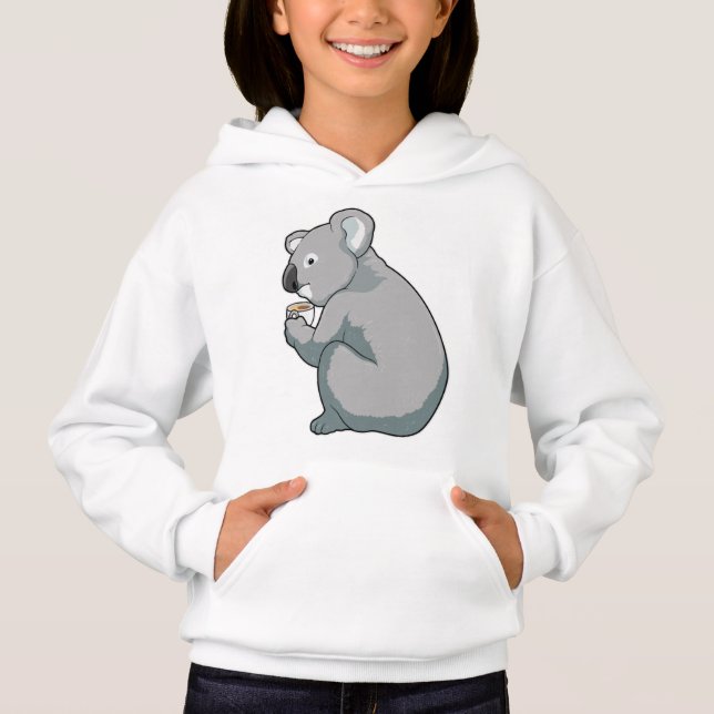Koala Coffee Cup Hoodie (Vorderseite)