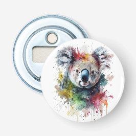 Koala Colorido: una ilustración vibrante Flaschenöffner