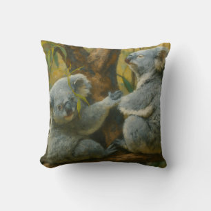 Koala Companies - Realistisches Naturschutzparadie Kissen