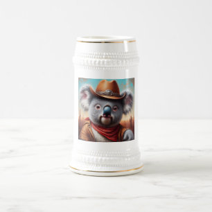 Koala Cowboy Bierglas