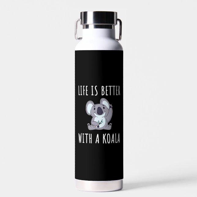 Koala - Das Leben ist besser mit einem Koala Trinkflasche (Vorne)