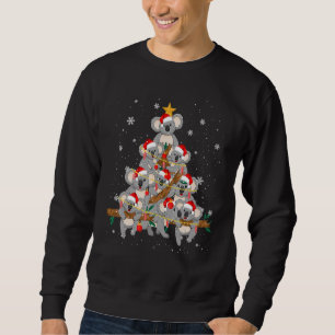 Koala Dekoration Weihnachtsbaum Weihnachten Sweatshirt