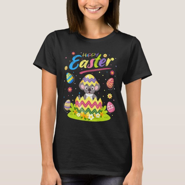 Koala   Easter Egg Koala Happy Easter T-Shirt (Vorderseite)