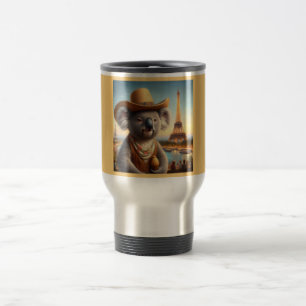 Koala Eiffel Tower Reisebecher