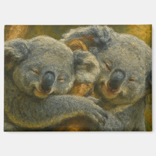 Koala Embrace - Zender Wildlife Moment Magnet
