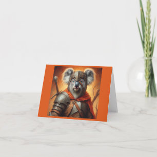Koala Fantasy Warrior Karte