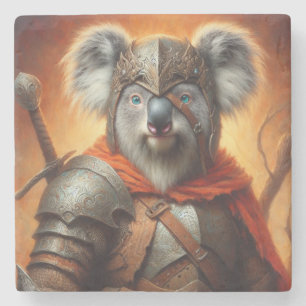Koala Fantasy Warrior Steinuntersetzer