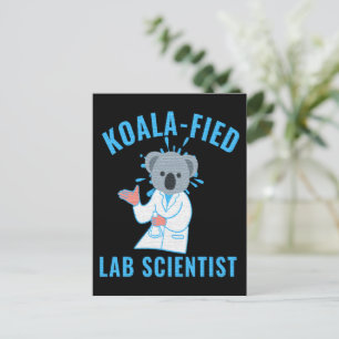 KOALA-FIED LABRADOR WISSENSCHAFTLER - KOALA LABRAD POSTKARTE