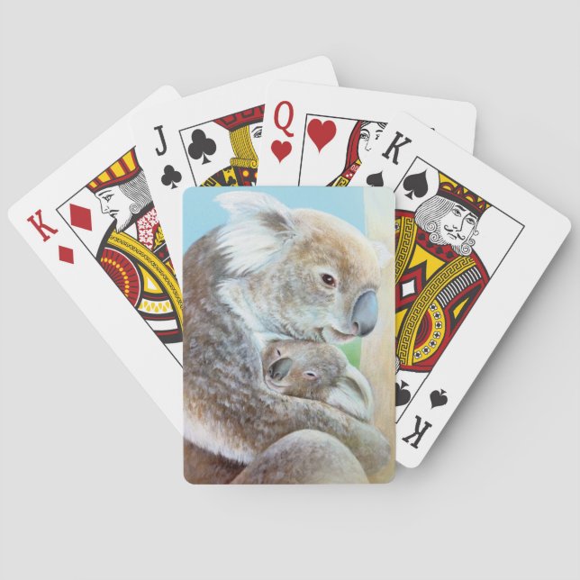 Koala Fine Art Spielkarten (Rückseite)
