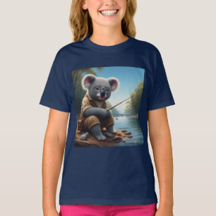 Koala Fishing T-Shirt
