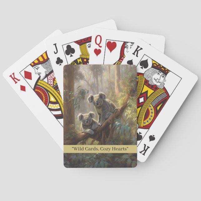 Koala Forest Dreams, Brauch Spielkarten (Rückseite)