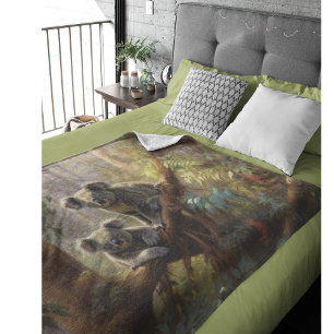Koala Forest Dreams Fleecedecke