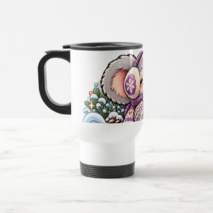 Koala genießt Kakao-Thrills Winter-Koala Reisebecher