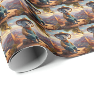 Koala Grand Canyon Geschenkpapier