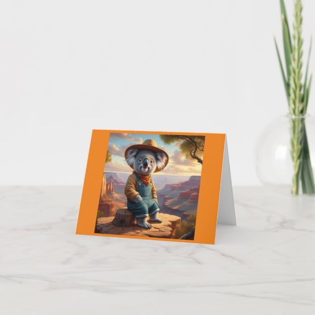 Koala Grand Canyon Karte (Vorderseite)