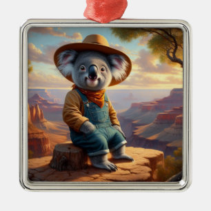 Koala Grand Canyon Ornament Aus Metall